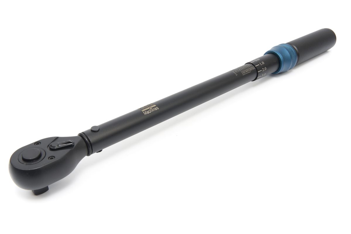 Klíč momentový 1/2“, rozsah 20 - 210 Nm, se sadou nástavců 
