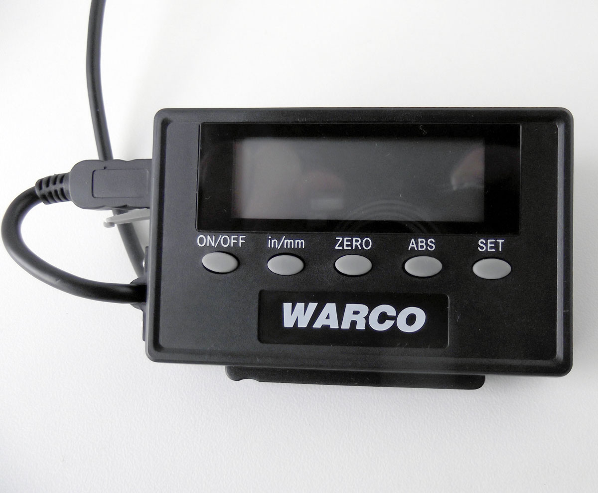 Digitální snímač polohy s připojenou magnetickou jednotkou - 575 mm, Warco