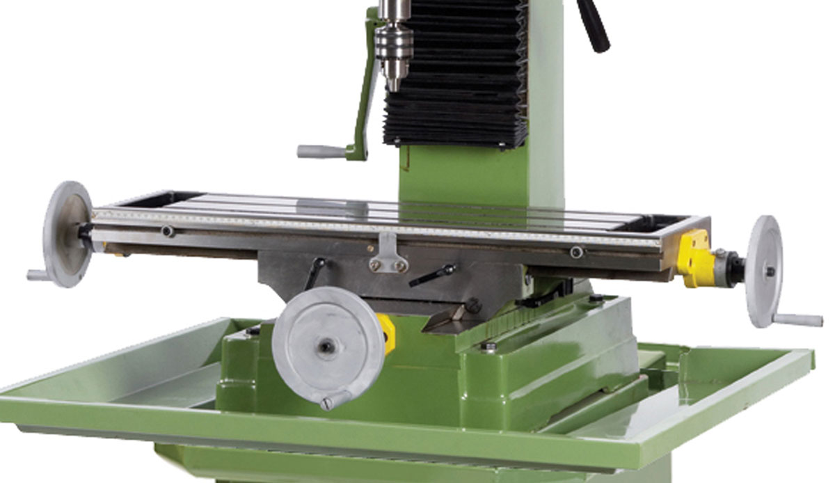 Warco GH Universal - frézka s převodovkou, strojní posuv pinoly - 320 kg