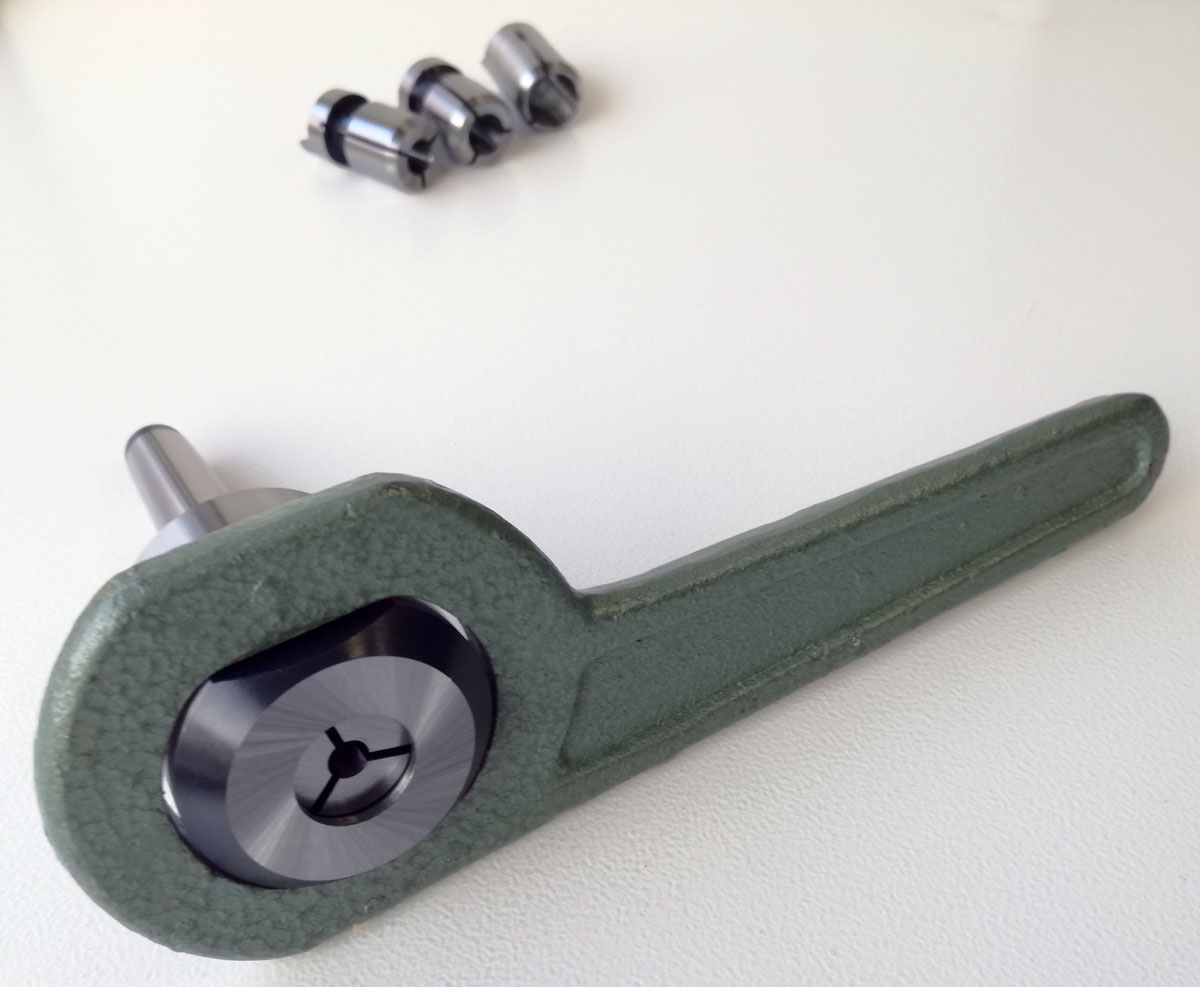 Warco držák kleštin MK3, 3/8", 4 kleštiny 6-10-12-16 mm - sada