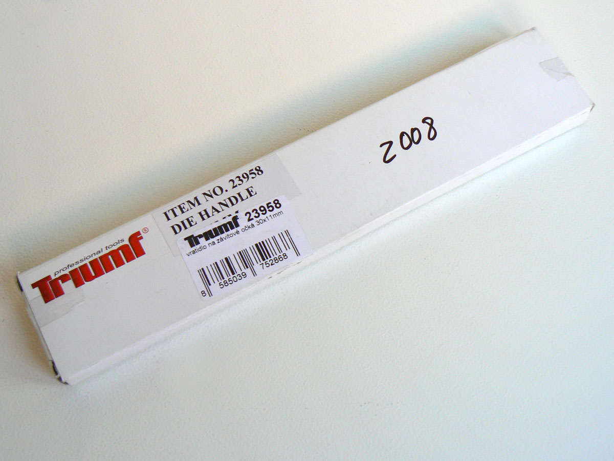 Vratidlo pro závitová „očka“, 30 x 11 mm, Triumf