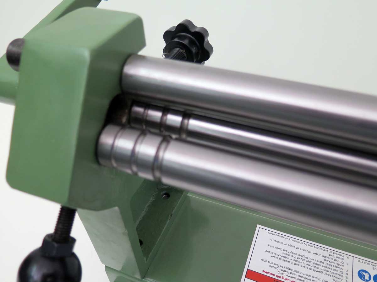 Ruční průmyslová zakružovačka-stáčečka plechu, pro šířku až 305 mm, 17 kg, Warco