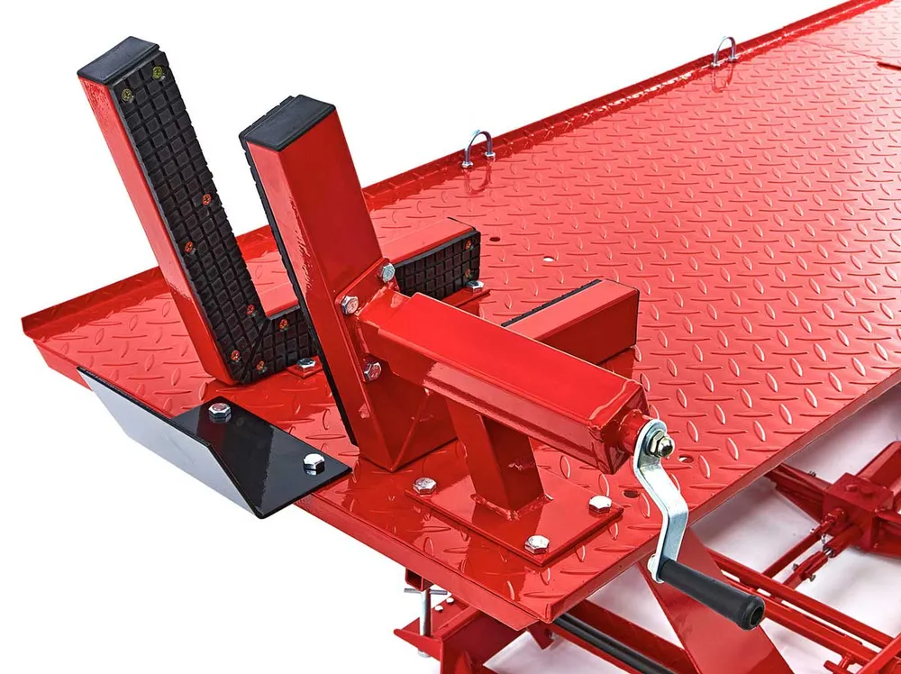 Hydraulický motocyklový zvedák 300, zvednutí až 450 kg, luxusní upínací háky, hmotnost 150 kg