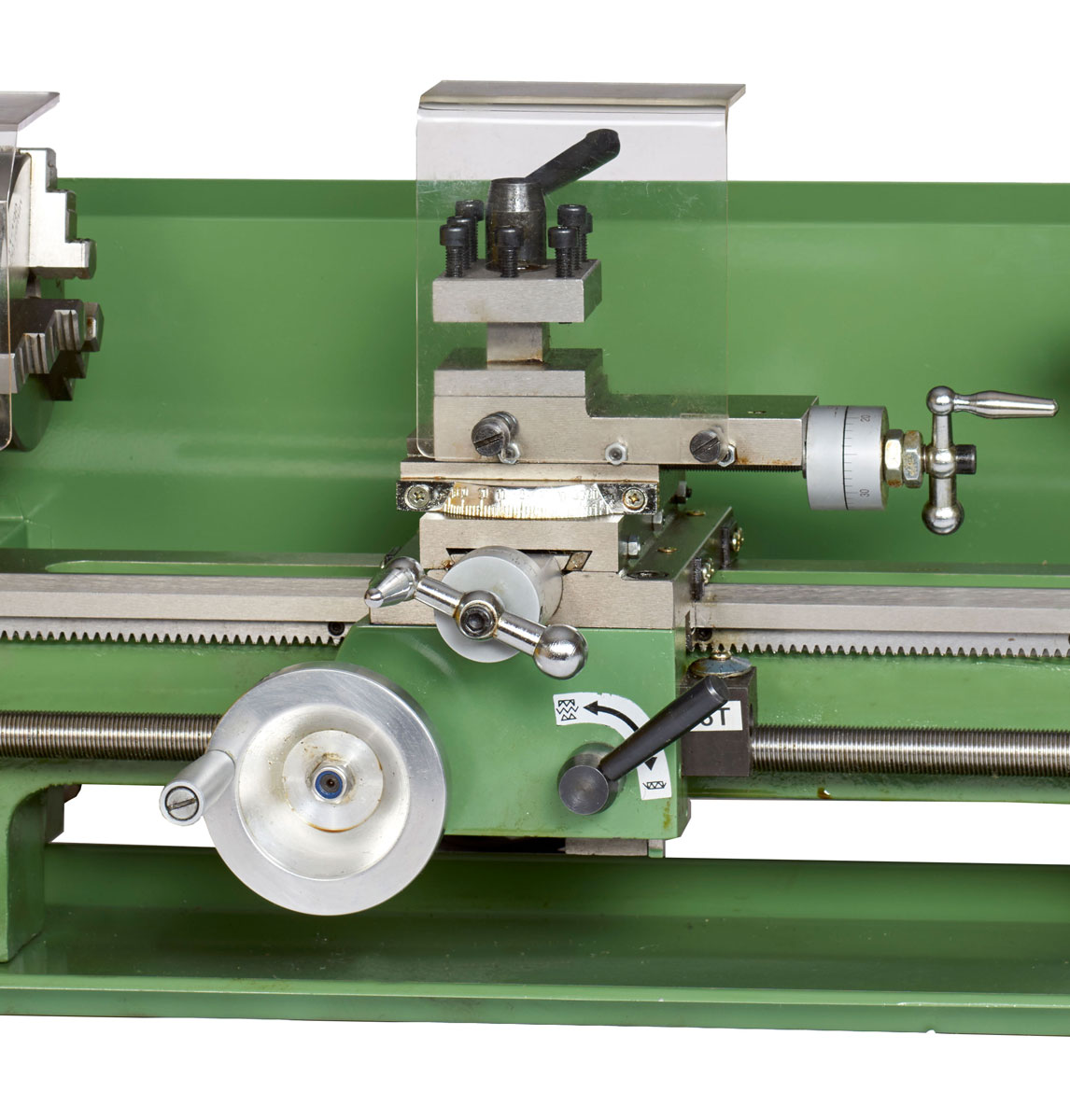Warco Super Mini s DRO, stolní soustruh na kov, variabilní otáčky, digitální odměřování, 45 kg