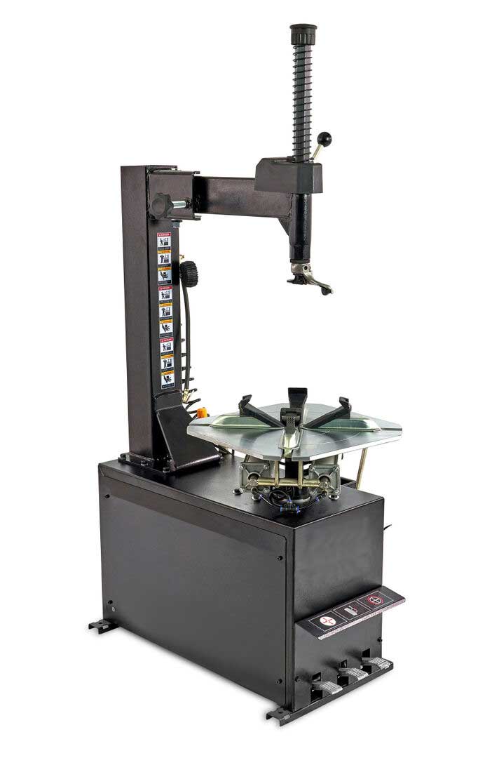 Profesionální zouvačka auto pneumatik pro ráfky 10" - 23", 160 kg