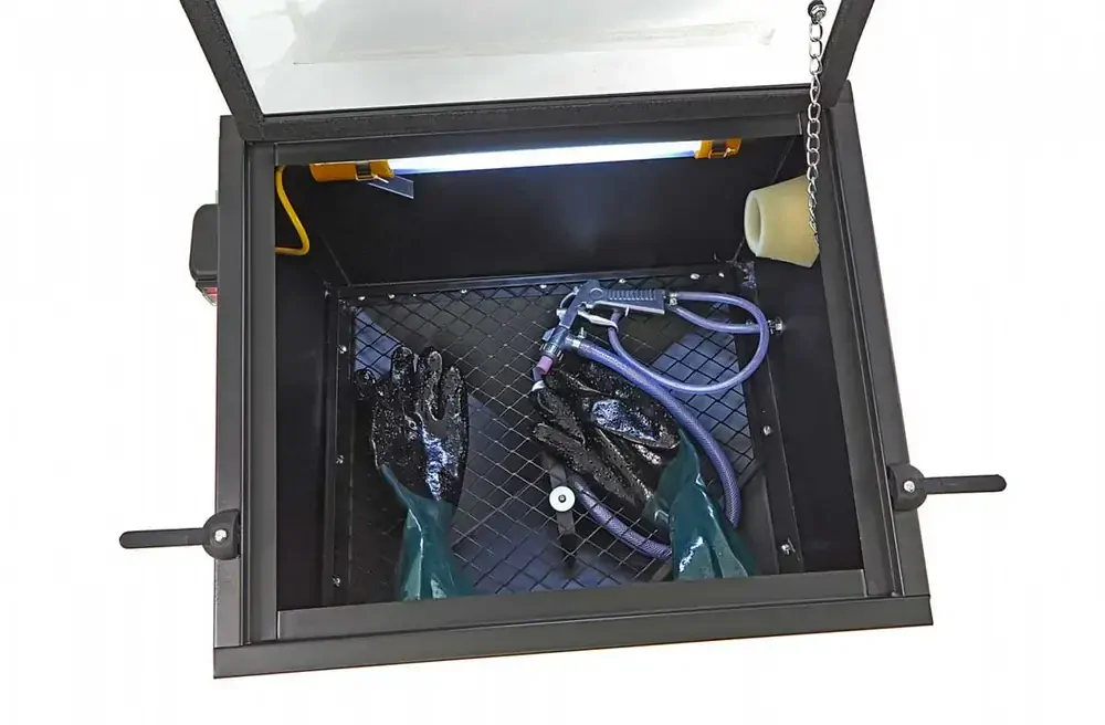 Pískovací box SBC 90 - kabina pro tryskání (pískovačka)