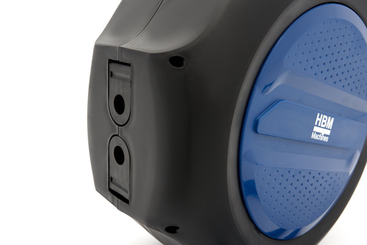Samonavíjecí nástěnný buben s tlakovou vzduchovou hadicí, průměr 9,2/14,5 mm, délka 15 m