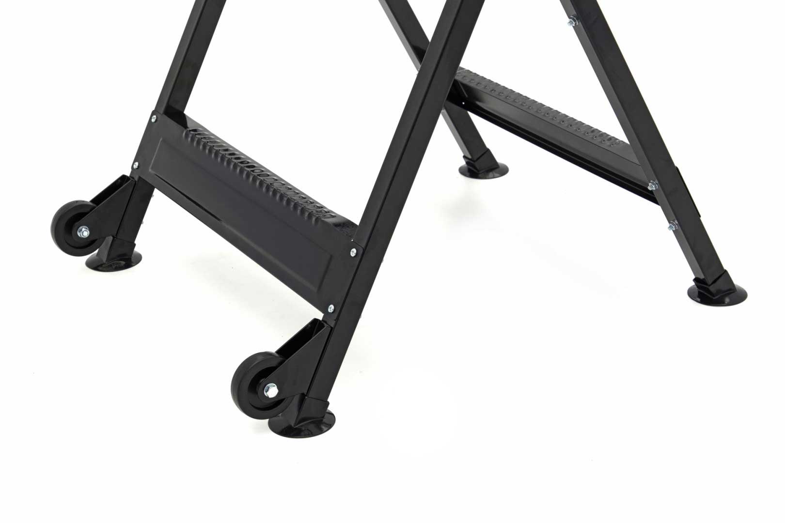 Přenosný pracovní a svařovací stůl 760 x 510 mm, naklápěcí a výškově nastavitelný, nosnost až 160 kg