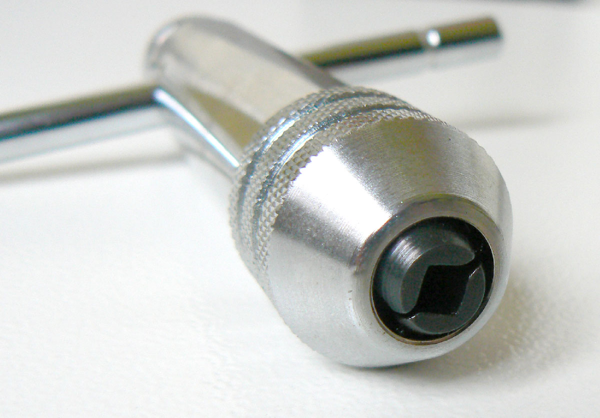 Vratidlo pro závitníky M5 - M12, ráčnové, délka 110 mm, Triumf