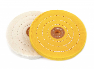 Leštící kotouče pro předleštění a doleštění, sada 2ks, 100 mm