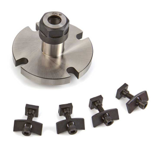 Přírubový kleštinový upínač ER 25, průměr 80 mm