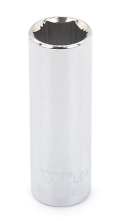 Hlavice prodloužená nástrčná Lok-Typ 3/8" , 12 mm, 6 hran, CrV, Welzh