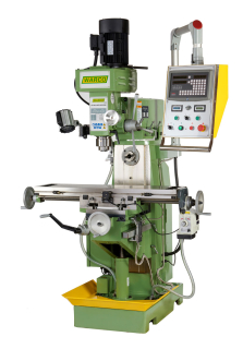 Warco HV horizontální / vertikální frézka, ISO30, Invertor, Model 2018, 950 kg