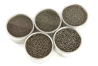 Leštící kuličky pro leštící buben, průměr cca 3 mm,  1 kg