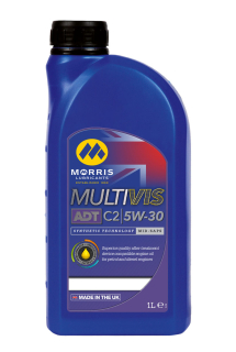 Morris Multivis ECO C2 0W-30, lehkoběžný, plně syntetický motorový olej, 1l