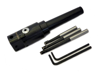 Vyvrtávací hlava pro frézku, MK2, 3/8", Warco