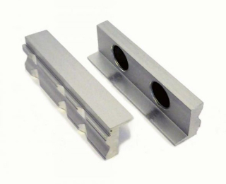 Hliníkové čelisti s přídržnými magnety pro svěrák, šířka 100 mm, Warco
