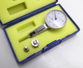 Odchylkoměr (úchylkoměr) analogový páčkový číselníkový-metrický, 0.01 mm, Warco