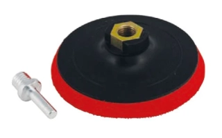 Unašeč se suchým zipem 125 mm, M14 + dřík 6 mm, Triumf