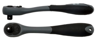 Ráčna 3/8", materiál CrV, s kompozitovým povlakem, 72 zubů, Welzh