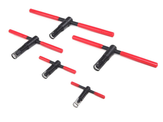 Klička pro sklíčidlo s bezpečnostní pružinou, čtyřhran 13 x 13 mm