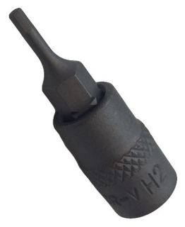 Hlavice zástrčná 1/4", Inbus H1.5, S2, Welzh