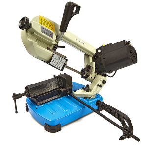 HBM 125, přenosná pásová pila na kov, vario otáčky, 25 kg