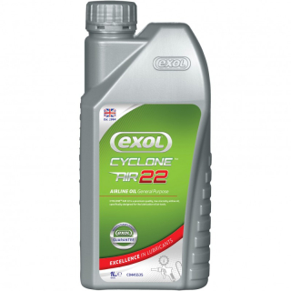 Exol Cyclone Air 22, olej pro přimazávání vzduchového (pneumatického) nářadí, 1l