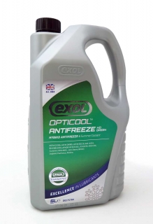 Exol Opticool Antifreeze HD (Green) - zelená chladicí kapalina do motoru, koncentrát, 5l