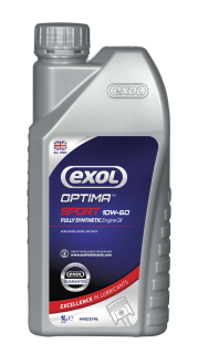 Exol Optima Sport 10W-60, plně syntetický  motorový olej - racing, 1l