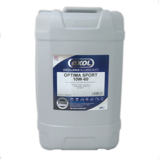 Exol Optima Sport 10W-60, plně syntetický  motorový olej - racing, 25l