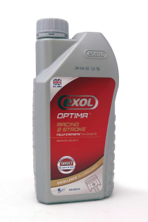 Exol Optima Racing 2 Stroke, plně syntetický olej do benzínu pro dvoutaktní motory, 1l