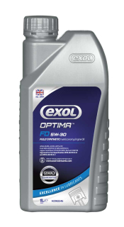 Exol Optima FD 5W-30, plně syntetický motorový olej, pro Ford, 1l