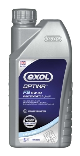 Exol OPTIMA FS 5W-40, plně syntetický motorový olej, 1l