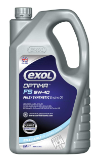 Exol OPTIMA FS 5W-40, plně syntetický motorový olej, 5l