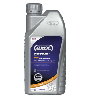 Exol Optima C3 LS 5W-30 LongLife, plně syntetický motorový olej, 1l