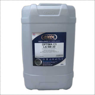 Exol Optima C3 LS 5W-30 LongLife, plně syntetický motorový olej, 25l