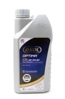Exol Optima C2 LSC 0W-30, plně syntetický motorový olej, 1l