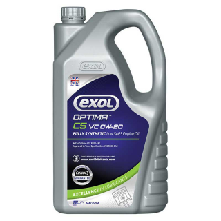 Exol Optima C5 VC 0W-20, plně syntetický motorový olej, 5l