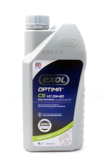 Exol Optima C5 VC 0W-20, plně syntetický motorový olej, 1l