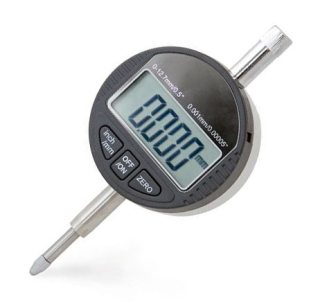 Přesný digitální odchylkoměr / úchylkoměr, metrický i palcový, 0.01 mm