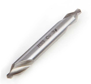 Středící vrták (navrtávák) pro soustruh, 3.15 mm, HSS