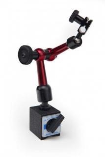 Stojánek magnetický centrálně nastavitelný, držák pro odchylkoměr (úchylkoměr), celková délka 170 mm
