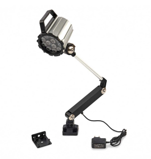 Robustní odolné průmyslové LED světlo s pevným uchycením, 110 mm, 12 W, IP67