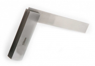 Zámečnický příložník 150 mm s drážkou