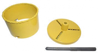 Korunka vykružovací, 103 mm, na obklady, Triumf