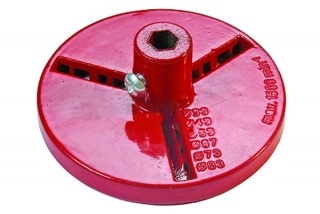 Unašeč vykružovacích korunek, pro průměr 33 - 83 mm, pro sadu 100-01096, Triumf