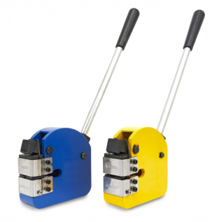 Stroje pro vytahování a zmenšování ohybů a lemů s extra hloubkou 63 mm - sada 2 stroje, 14 kg