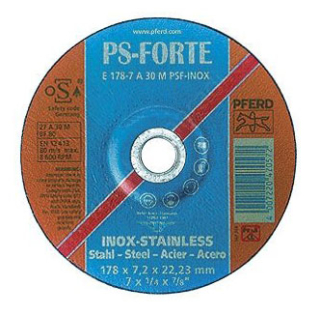 Kotouč řezný EHT 125-1.0 A60 P PSF-INOX, Pferd