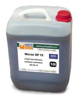 Exol MICRON GP 10, strojní olej vřetenový, ložiskový a převodový, 10l